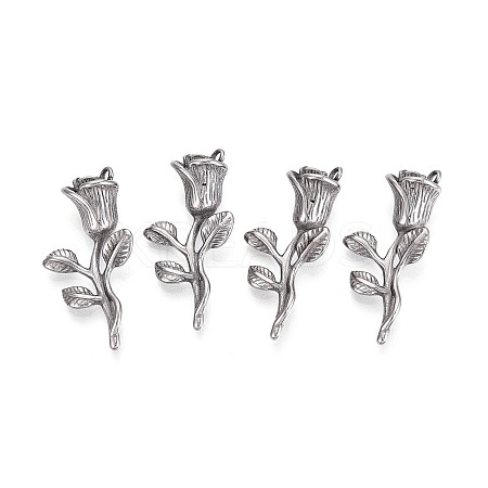 304 Stainless Steel Pendants STAS-T072-137P-1
