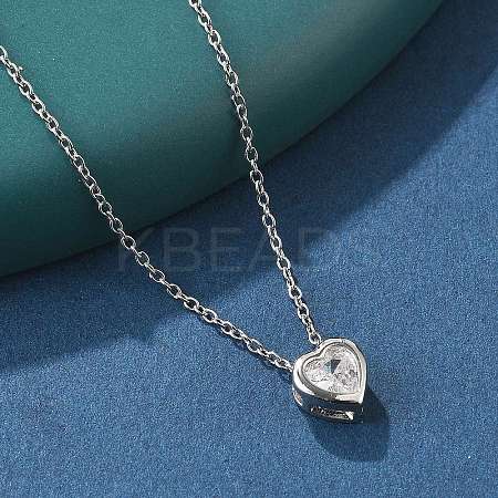 304 Stainless Steel Pendant Necklaces X-NJEW-O108-14P-1