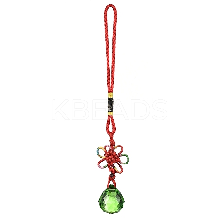 Glass Round Ball Hanging Ornaments LS-HJEW-Z006-01E-1