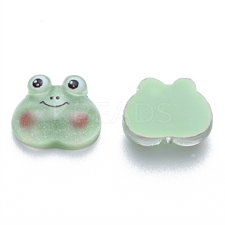 Translucent Resin Decoden Cabochons CRES-N030-018-1