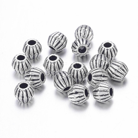 Tibetan Style Alloy Spacer Beads LS-LF0300Y-1
