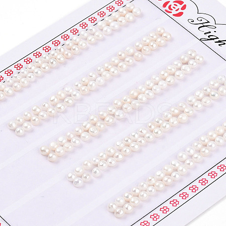 Grade 3A Natural Cultured Freshwater Pearl Beads PEAR-N018-3A-2530A-1