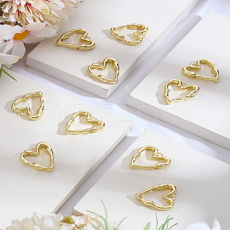 10Pcs Rack Plating Alloy Pendants FIND-LP0005-06-1
