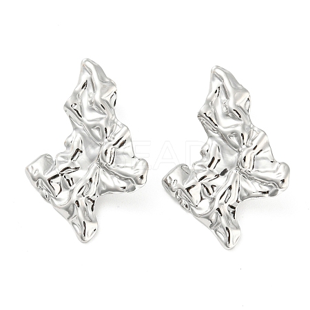 Non-Tarnish 304 Stainless Steel Stud Earrings LS-EJEW-I290-09P-1