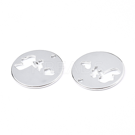 Non-Tarnish 201 Stainless Steel Pendants STAS-N098-073P-1