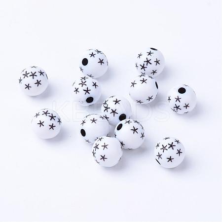 Craft Acrylic Beads SACR-S201-06-1