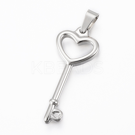 Tarnish Resistant 304 Stainless Steel Pendants LS-STAS-H411-02P-1