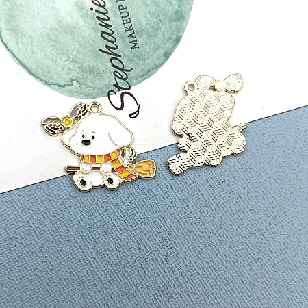 Alloy Enamel Pendants PW-WG65224-03-1