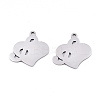 Non-Tarnish 201 Stainless Steel Pendants STAS-S081-024-1