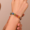 Millefiori Lampwork Beaded Bracelets for Women WGC5980-01-4