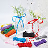 60M 12 Colors Wave Bending Fringe Trim OCOR-GF0003-47-6