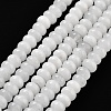 Natural White Jade Beads Strands G-E507-01M-1