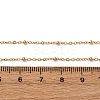 2.5MM 304 Stainless Steel Satellite Chain Necklaces NJEW-T016-25G-5