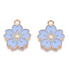 Alloy Enamel Pendants ENAM-S121-115E-3