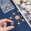 10Pcs 304 Stainless Steel Pendants STAS-UN0054-42-4