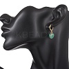Brass Hoop Earrings EJEW-JE06907-5