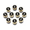 Alloy Enamel Beads ENAM-N052-006-02I-RS-1