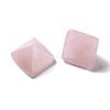 Natural Rose Quartz Cabochons G-G759-Y06-3