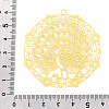 Brass Filigree Big Pendants KKC-T003-12G-3