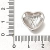 Rack Plating Brass Micro Pave Cubic Zirconia Pendants KK-I722-04P-X-3