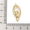 Brass Fold Over Clasps LS-KK-H480-15G-3