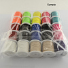 Korean Waxed Polyester Cords YC-R004-1.0mm-02-3