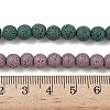 Handmade Porcelain Imitation Lava Rock Beads Strands PORC-P032-06M-4