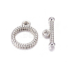 Tibetan Style Alloy Toggle Clasps LS-AC2016-NF-1