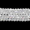 Imitation Jade Electroplate Glass Beads Strands EGLA-A039-J4mm-B06-1