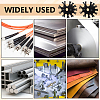 2Pcs Acrylic Perforated Measuring Wheel DIY-WH0750-094-5
