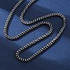 2.5MM 304 Stainless Steel Wheat Chain Necklaces NJEW-Q013-16B-4