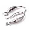 Tarnish Resistant 304 Stainless Steel Earring Hooks STAS-E017-01P-2