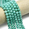 Natural Malaysia Jade Beads Strands G-L645-A01-8mm-19-3