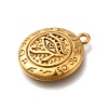 304 Stainless Steel Pendants STAS-C119-11G-2