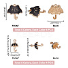 40Pcs 10 Style Alloy Enamel Pendants ENAM-PH0002-51-2