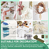 3 Rolls 3 Colors Cotton Frayed Ribbons OCOR-WH0045-08B-6