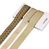 9 Yards 3 Styles Polyester Ribbon SRIB-A014-H03-1