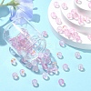 100Pcs Frosted Baking Paint Glass Beads DGLA-YW0001-36C-4