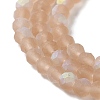 Imitation Jade Glass Beads Strands EGLA-YW0003-19B-17-4