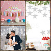 60Pcs Paper Glitter Star Wall Decoration AJEW-SP0001-17B-5
