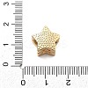 Rack Plating Brass with Cubic Zirconia European Beads and Enamel KK-Q017-08C-G-2