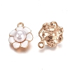 Light Gold Plated Alloy Enamel Pendants LS-PALLOY-TAC0009-67-2