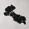 Polyester with Rhinestone Iron on/Sew On Patches PATC-WH20002-02A-2