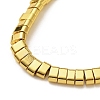 Electroplated Non-magnetic Synthetic Hematite Beads Strands G-E495-11B-02-5