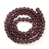 Transparent Glass Beads Strands GLAA-T032-T6mm-19-2