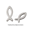 304 Stainless Steel Charms STAS-CJC0008-10P-02-3