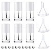 Transparent Glass Nail Polish Empty Bottle MRMJ-GL0001-18-1