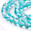 Synthetic Moonstone Beads Strands G-E573-02A-07-4
