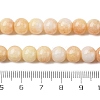 Ombre Effect Dyed Glass Beads Strands LS-GLAA-T031-01O-07-5