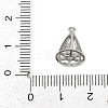 Brass with Clear Cubic Zirconia Pendants LS-KK-L238-32P-3
